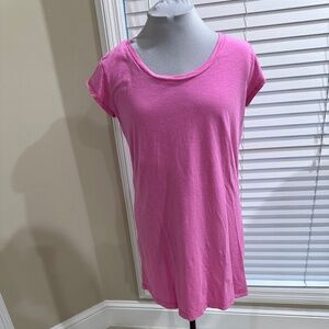 NWOT, The Gap Classic Orchid Pink T-Shirt Dress, Women's XL